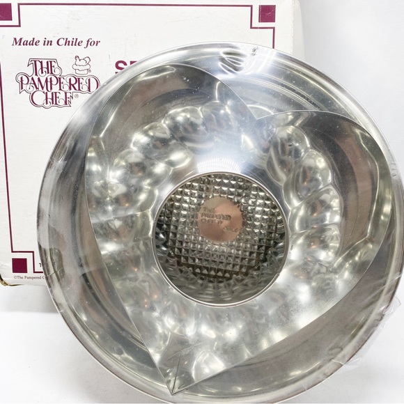 Vintage Pampered Chef Springform Cake Pan Set 4Pc. Sealed in Box - Picture 6 of 7